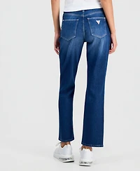 Guess Women's '80s High Rise Straight-Leg Jeans