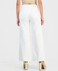 Guess Women's Wide-Leg Ankle Jeans