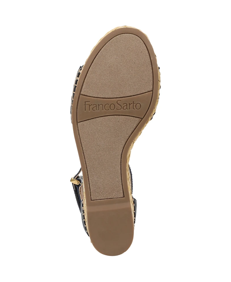 Franco Sarto Women's Clemens Espadrille Wedge Sandals