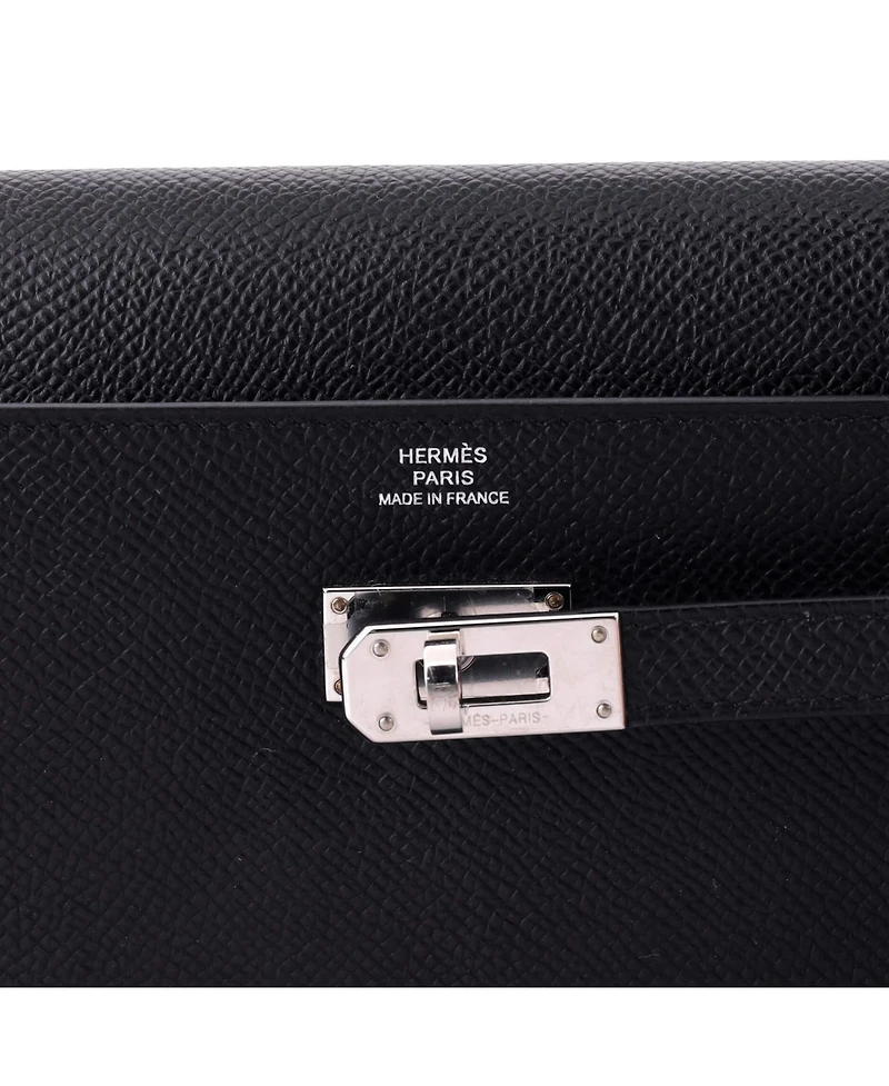 Pre-Owned HERMES Kelly To Go Wallet Epsom