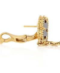 Pre-Owned Van Cleef & Arpels Magic Alhambra 2 Motifs Drop Earrings