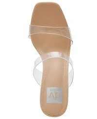 Dv Dolce Vita Women's Veniss Two-Band Blade Heel Dress Sandals