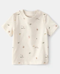 Carter's Baby Boys' Easter Bunny T-Shirt and Shortall, 2-Piece Set
