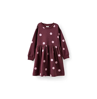 Cotton On Little Girls Sammy Long Sleeve Dress