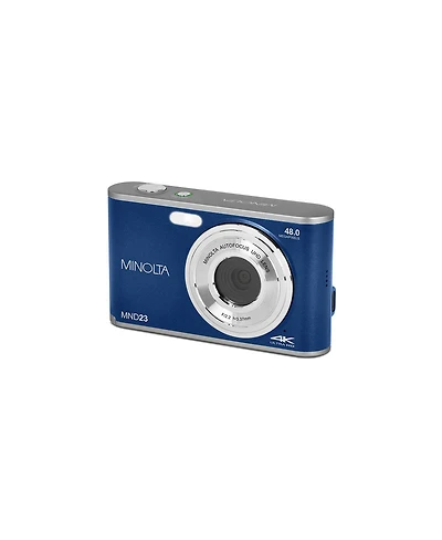 Minolta Minolta MND23 48MP Auto Focus 4K Ultra Hd Selfie Camera - Blue
