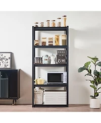 Mecale 5-Tier Storage Shelves, 2000-Lb Capacity, 18"D x 32"W x 72"H, Adjustable Metal Utility Rack