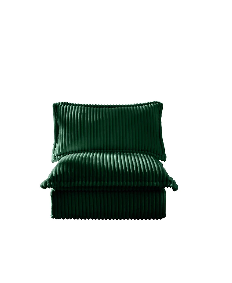 Streamdale Furniture Koala Armless Sofa - Green