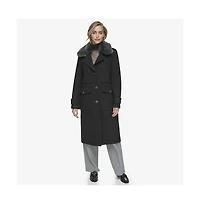Olpae Sb Wool Twill Women's Coat With Back Vent