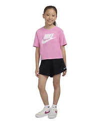Nike Girls' 4-6X Dri-fit Play All Day Swing Elastic Waistband Shorts