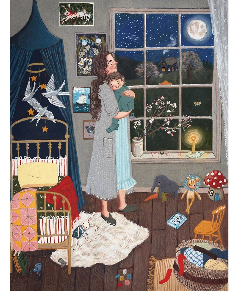 New York Puzzle Company The Same Moon 1000 Piece Puzzle