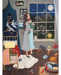 New York Puzzle Company The Same Moon 1000 Piece Puzzle