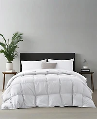 Unikome Lightweight Goose Down Feather Fiber Comforter, Full/Queen