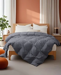 Unikome All-Season Goose Down Feather Fiber Comforter