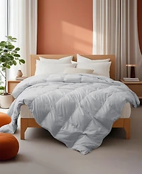 Unikome All-Season Goose Down Feather Fiber Comforter