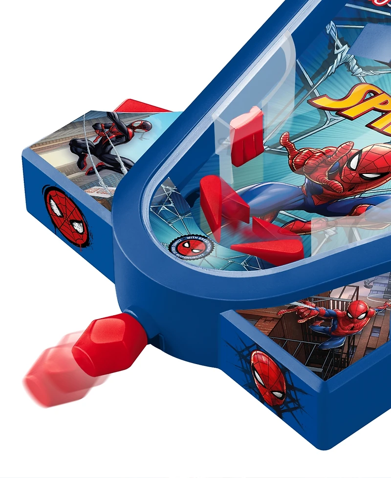 World Tech Toys Spider-Man Tabletop Baseball Pinball Game Toy