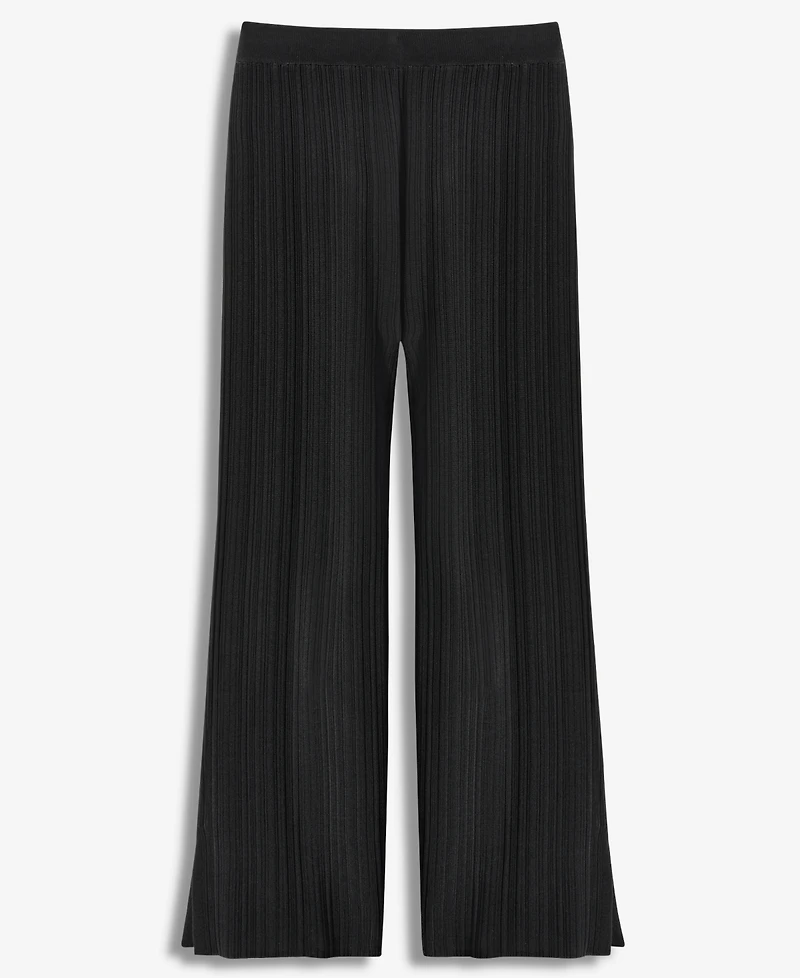 I.n.c. International Concepts Women's Rib-Knit Pull-On Pants, Macy's Exclusive