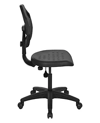 Osp Home Furnishings 33.25" Metal Self Skinned Urethane Task Chair