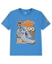 Nike Boys' 4-7 Air Max Sneaker Short-Sleeve T-Shirt