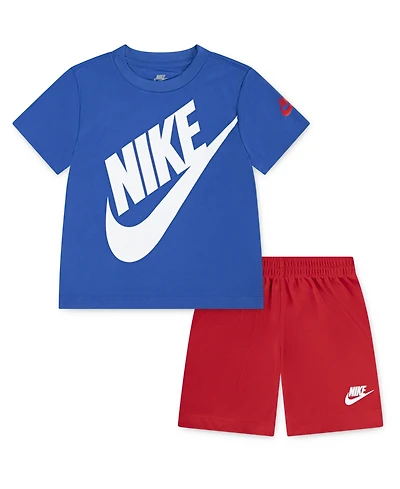 Nike Toddler Boys 2-Piece Futura T-Shirt & Shorts Set