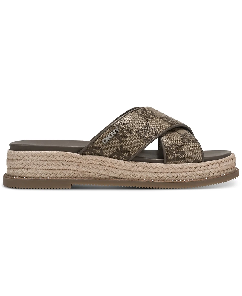 Dkny Women's Berris Slip-On Flat Sandals