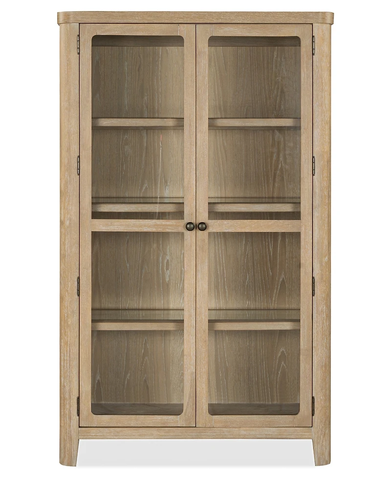 Furniture Marcel 68" Wood Curio Cabinet