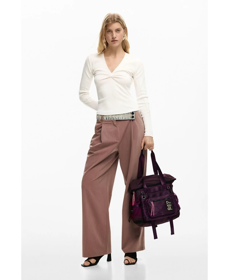 Desigual Women's Large multiposition Voyager backpack