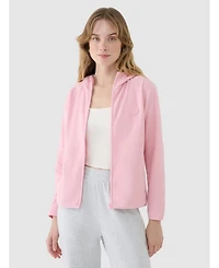 4F Women's regular hooded fleece
