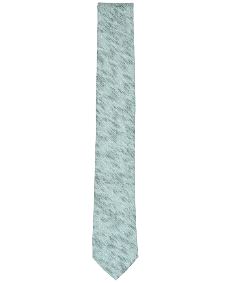 Bar Iii Men's Melange Chevron Solid Tie, Exclusively at Macy's
