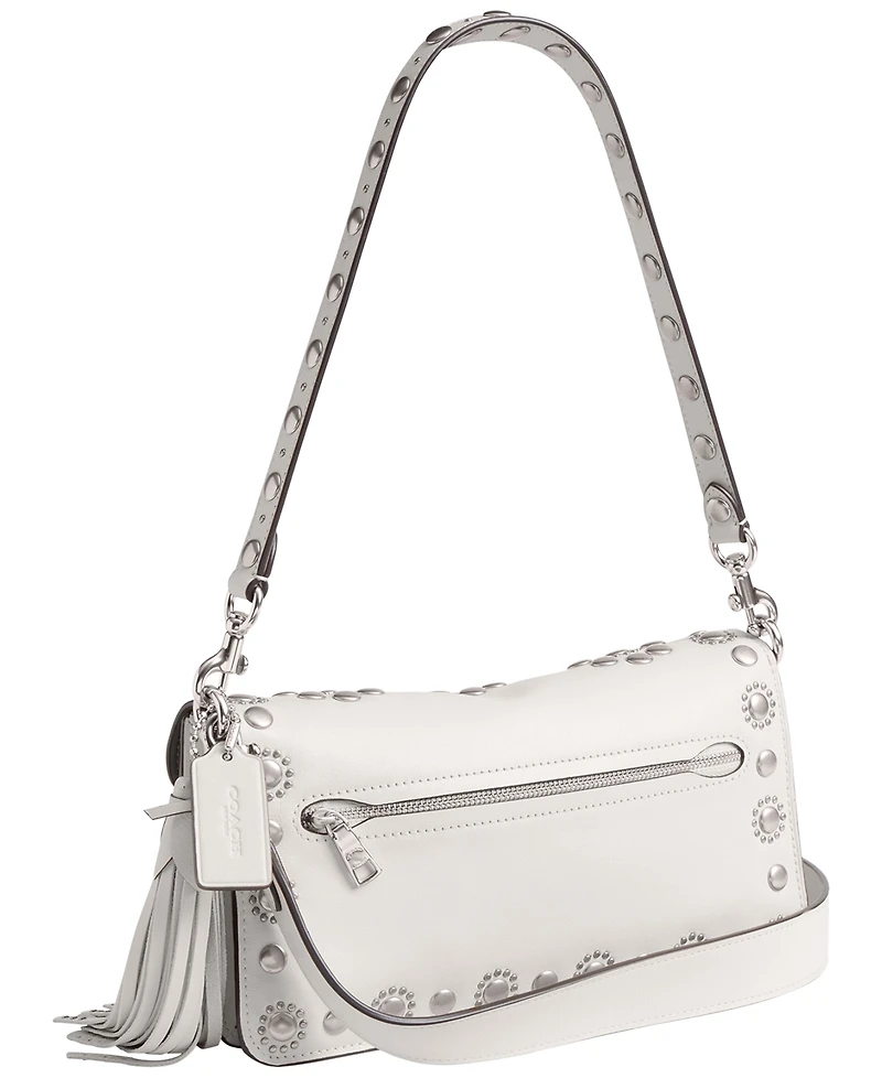 Coach Western Rivets Leather Tabby Small Shoulder Bag