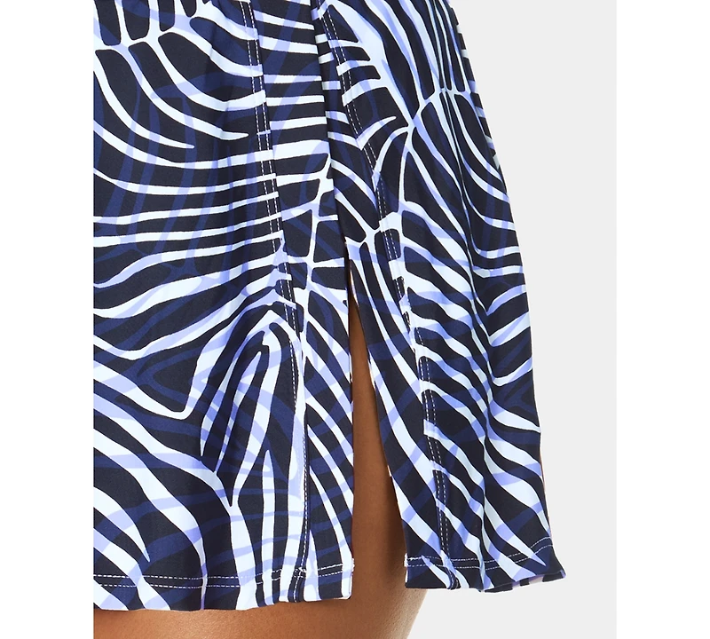 Anne Cole Women's Side Slit Pull-On Swim Skirt