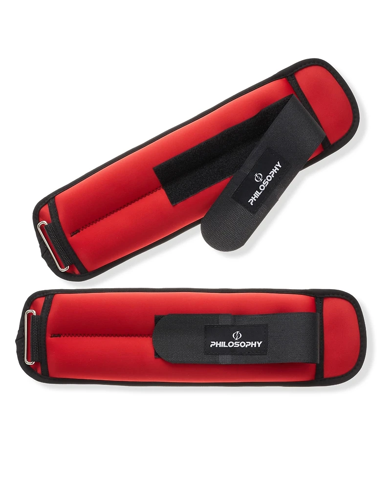 Philosophy Gym Ankle/Wrist Weights, 2pk 5 lb ea, 10 lb Total