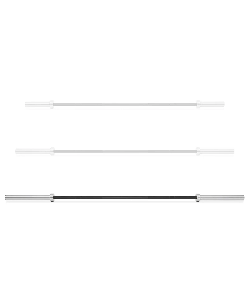 Philosophy Gym 86" Olympic Barbell - 20KG 28mm 190K Psi 1500LB Capacity Weightlifting & Powerlifting Bar