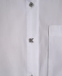 Dkny Jeans Women's Long-Sleeve Button Front Shirt