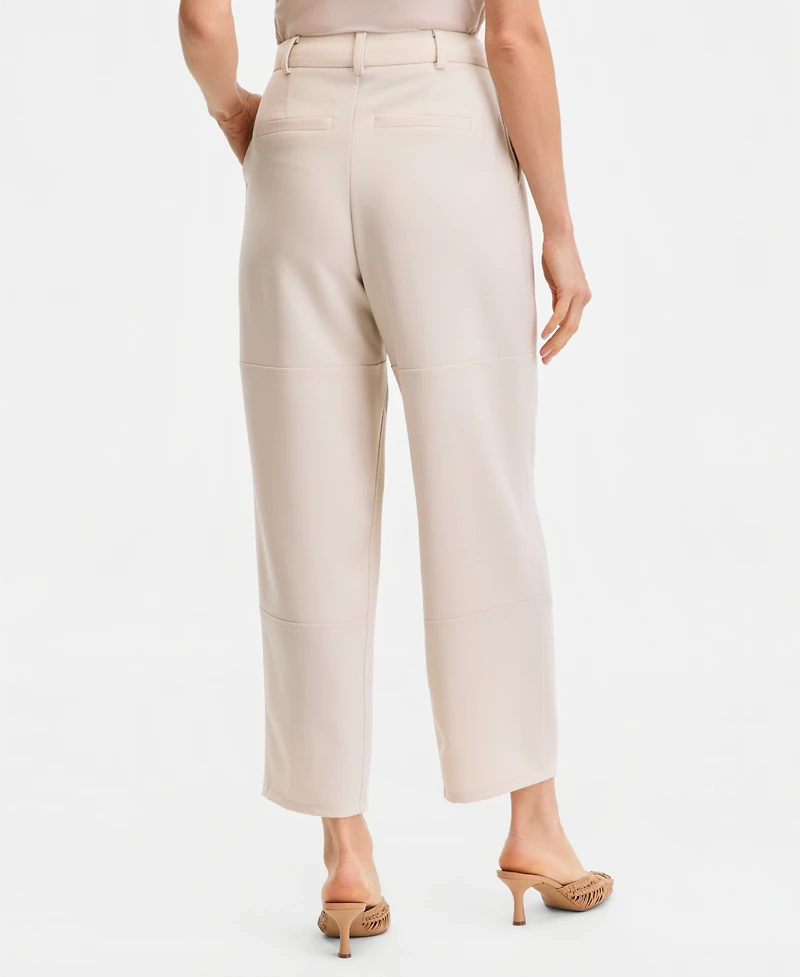 I.n.c. International Concepts Women's Barrel-Leg Ankle Pants, Macy's Exclusive