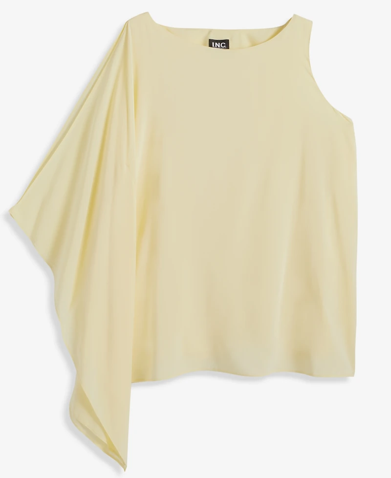 I.n.c. International Concepts Women's Asymmetrical-Hem One-Shoulder Tunic, Macy's Exclusive