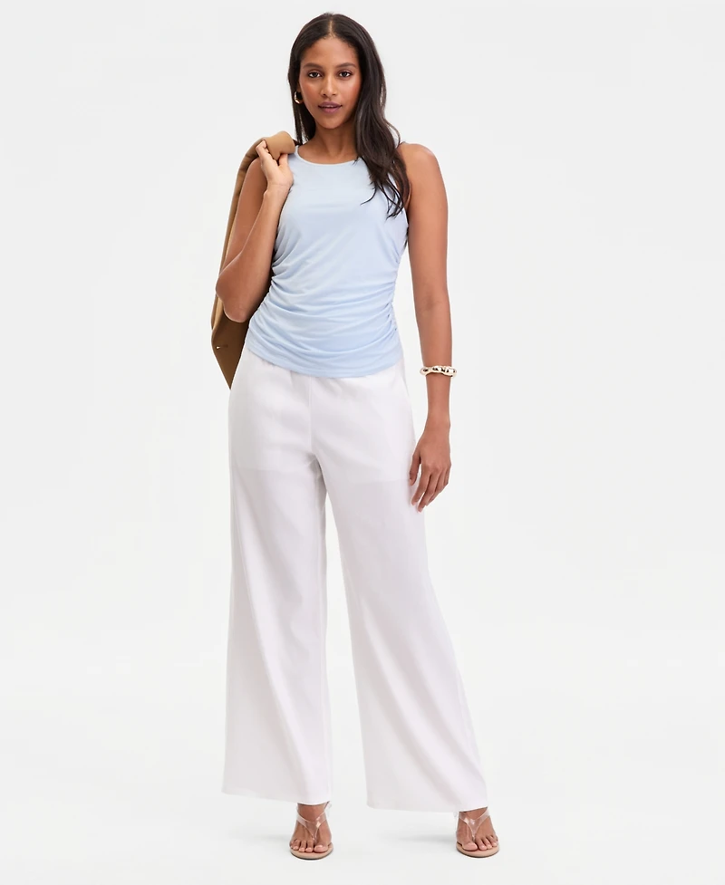 I.n.c. International Concepts Women's Ruched Luxe Layering Tank, Macy's Exclusive