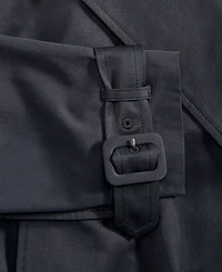 I.n.c. International Concepts Women's Bubble-Hem Cropped Trench Jacket, Macy's Exclusive