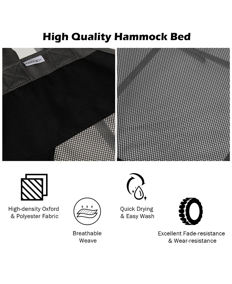 Sugift Portable Folding Hammock with Hammock Stand