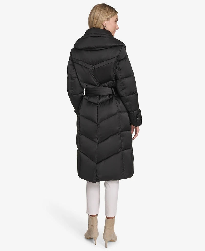 Andrew Marc Women's Palmer Belted Puffer Coat