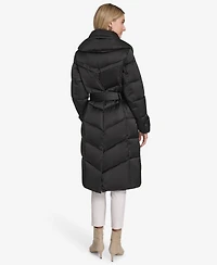 Andrew Marc Women's Palmer Belted Puffer Coat
