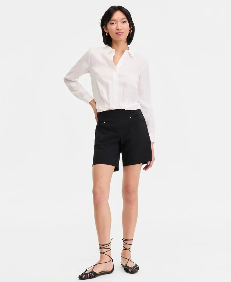 I.n.c. International Concepts Women's Bengaline Shorts, Macy's Exclusive
