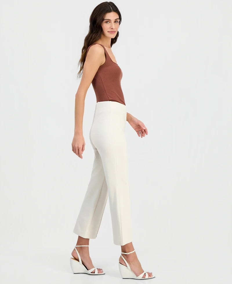 I.n.c. International Concepts Women's High-Rise Kick Flare Pants, Macy's Exclusive