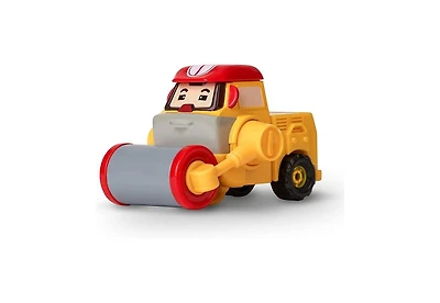 Robocar Poli Die-Cast Cement Mixer Truck Construction Toy