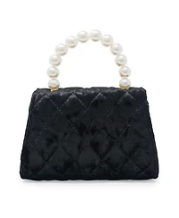 Puttisu Girls Velvet Bloom handbag