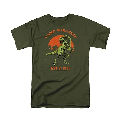 Jurassic Park Men's Camp T-Rex T Shirt