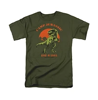 Jurassic Park Men's Camp T-Rex T Shirt