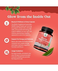 Nature's Craft Biotin Capsules, 60ct