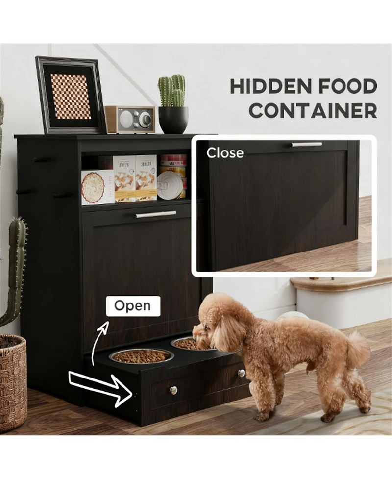 Aostirmotor Dog Feeders with Dog Raised Bowls