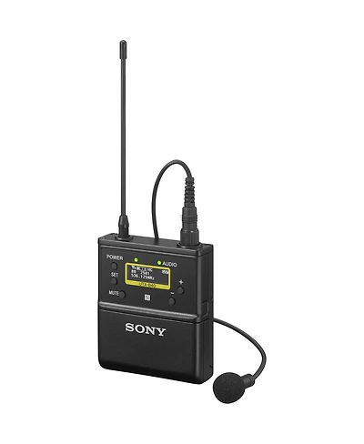 Sony Utx-B40 Wireless Bodypack Transmitter with Omni Lavalier Mic, 14UC: 470 to 542MHz