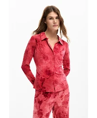 Desigual Women's Embroidered flower T-shirt